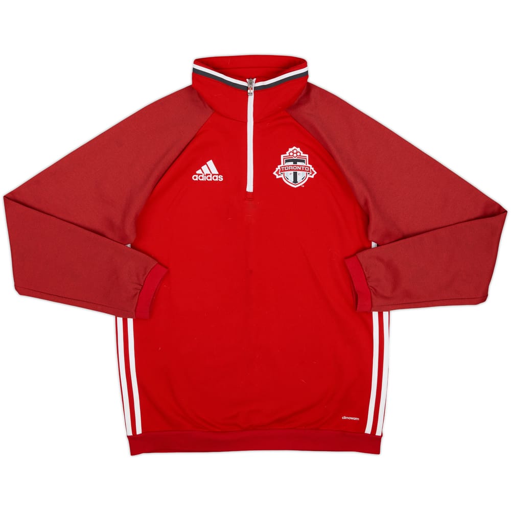 2015 Toronto FC adidas Top de forro polar 1/4 Cremallera - 8/10 - (XL)