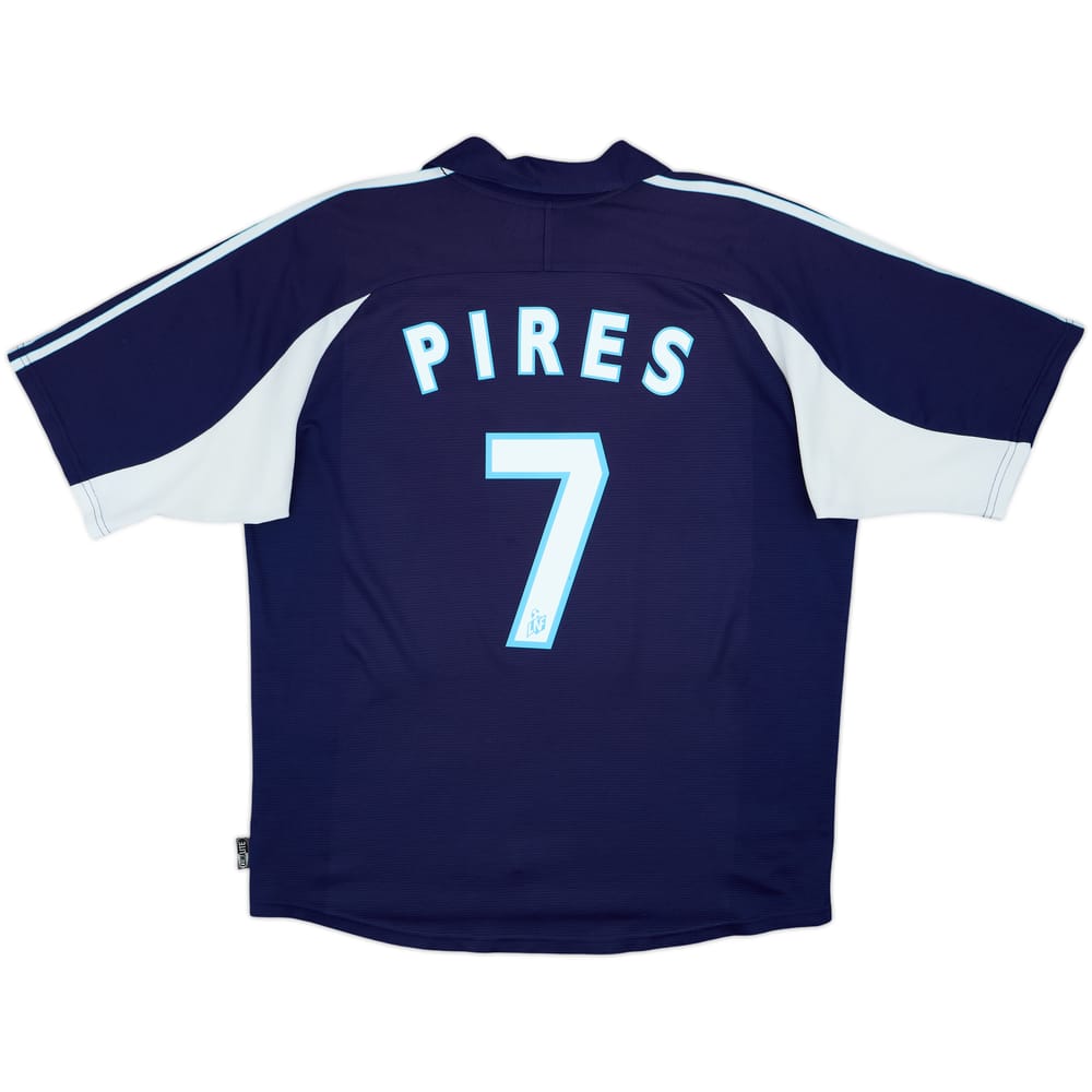 1999-00 Olympique Marseille Away Shirt Pires #7 - 7/10 - (L)