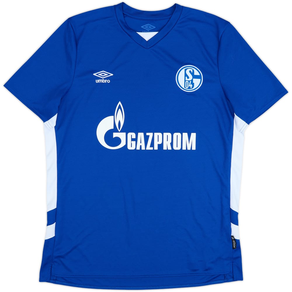 2021-22 Schalke Home Shirt - 9/10 - (XL)