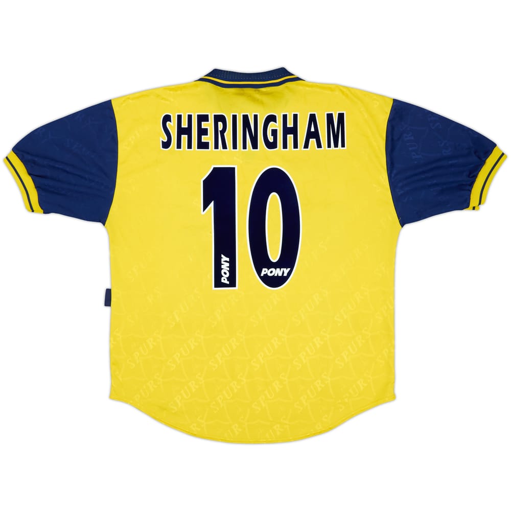 1995-97 Tottenham Third Shirt Sheringham #10 - 8/10 - (L)