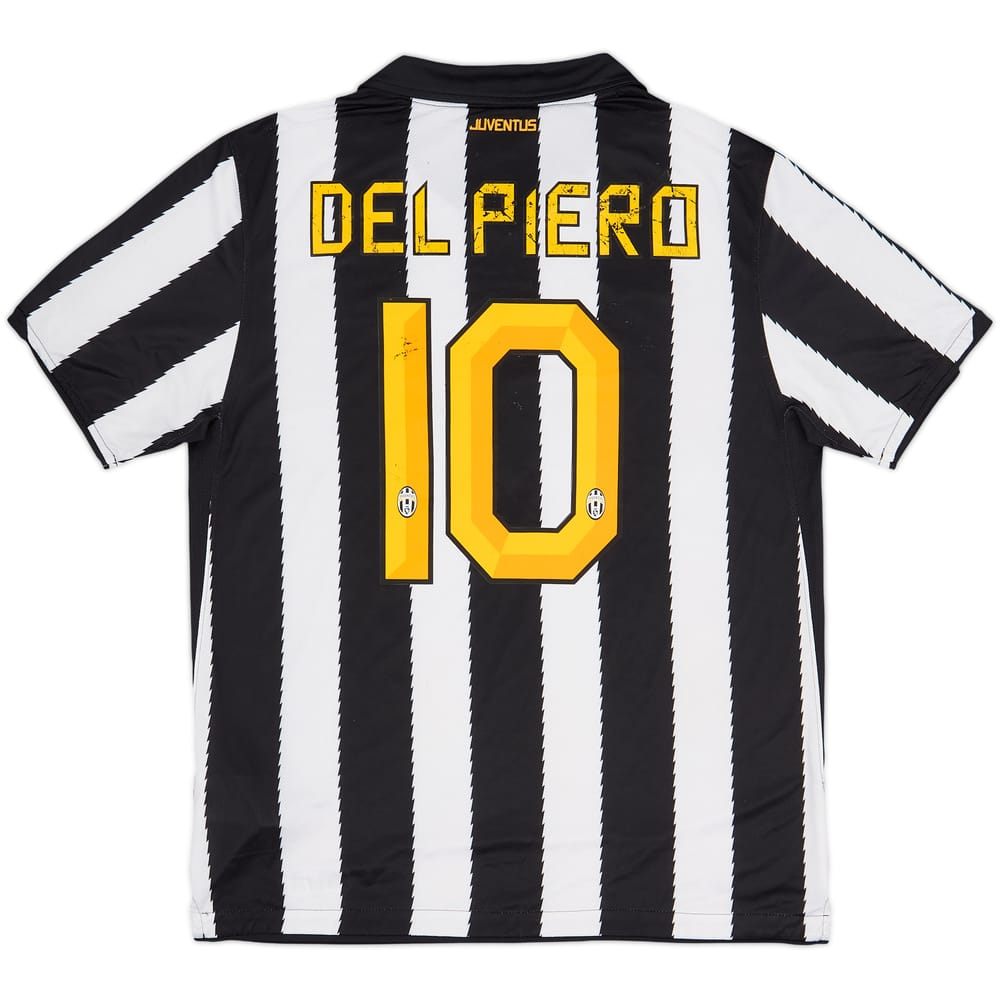 2011-12 Juventus Home Shirt Del Piero #10 - 4/10 - (L)