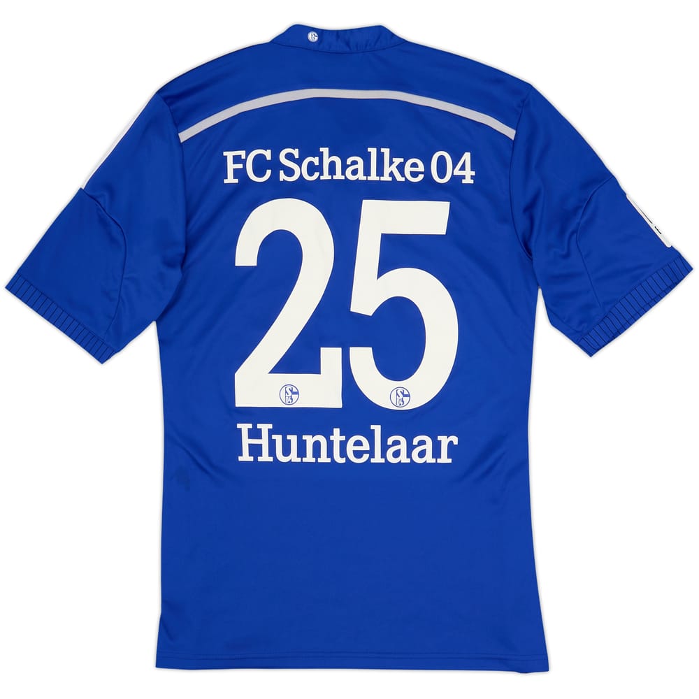 2014-16 Schalke Home Shirt Huntelaar #25 - 5/10 - (M)