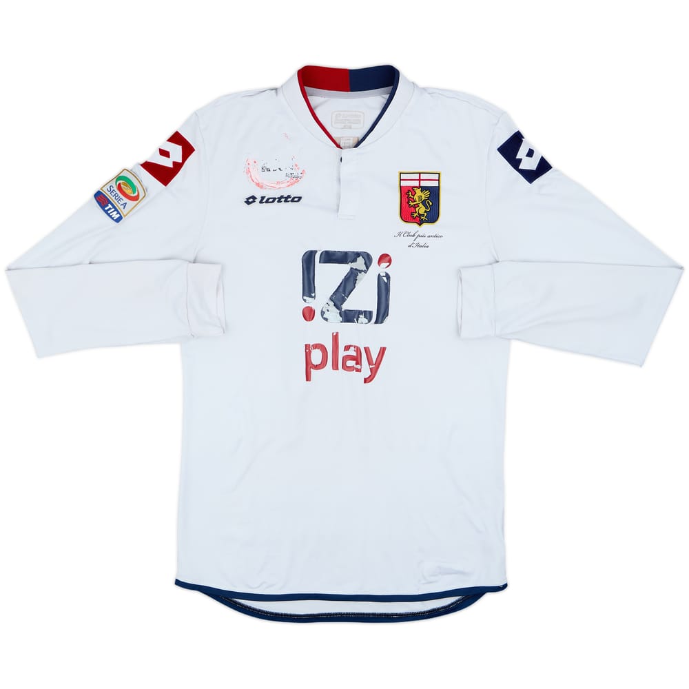 Camiseta de visitante de manga larga del Genoa 2013-14 Gilardino #11 - 4/10 - (L)