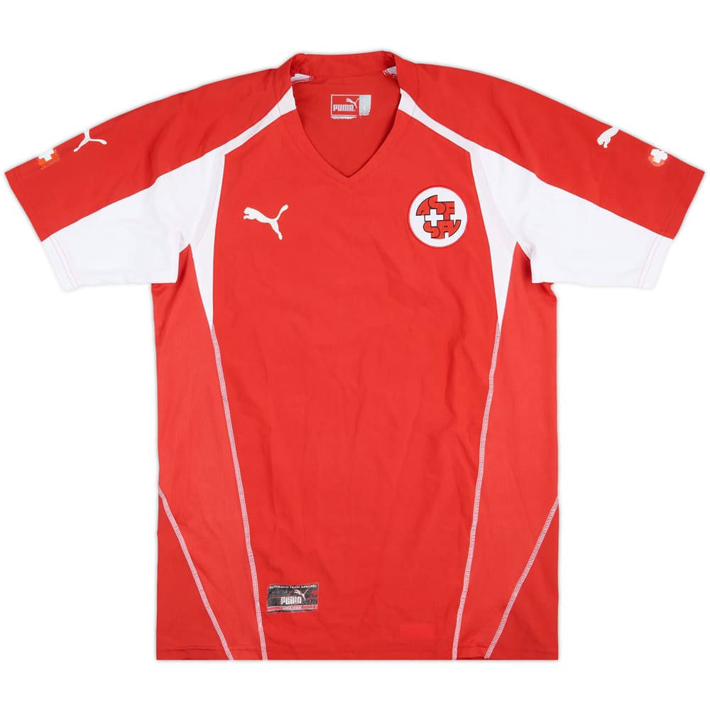2004-06 Switzerland Home Shirt - 7/10 - (L)