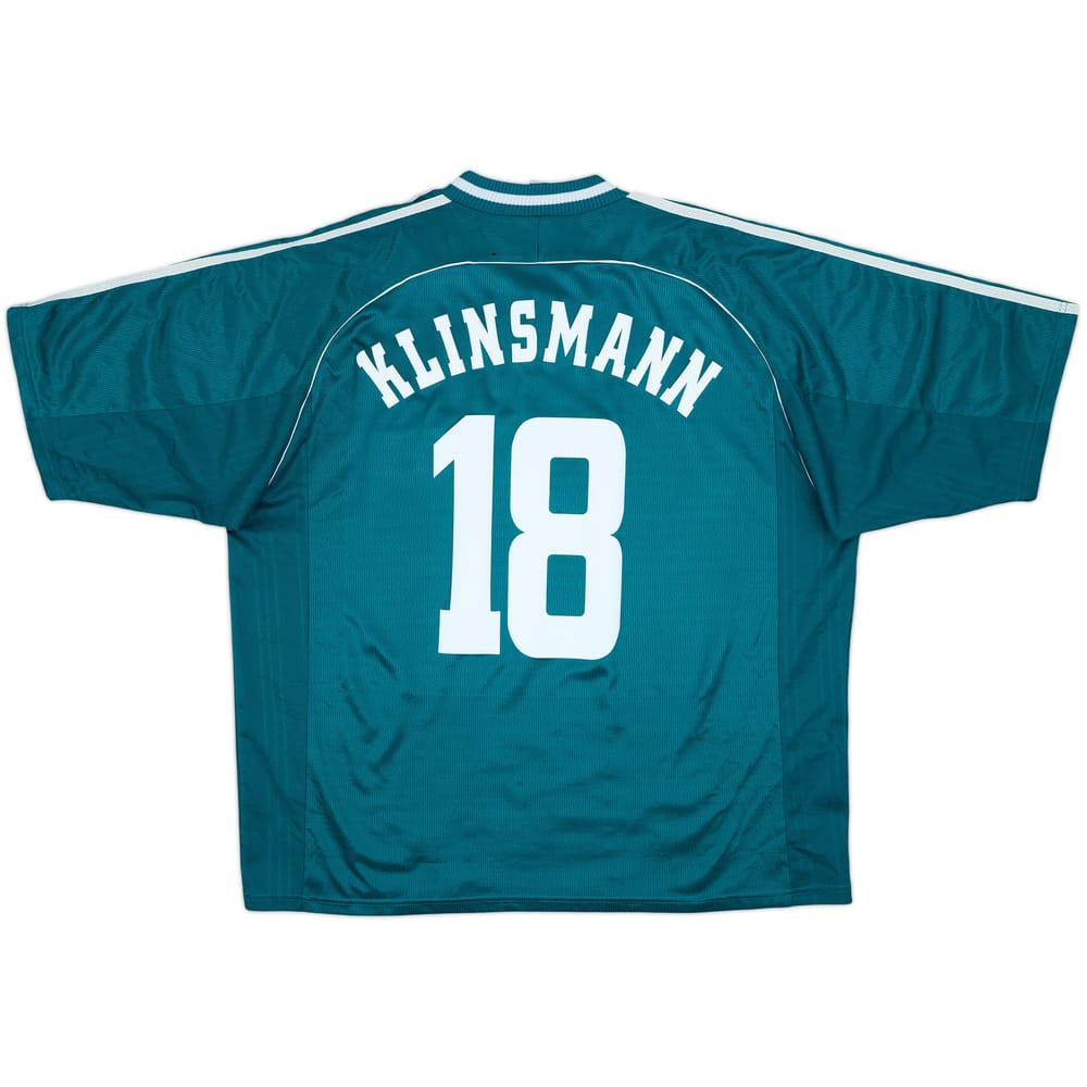 1998-00 Germany Away Shirt Klinsmann #18 - 6/10 - (XXL)