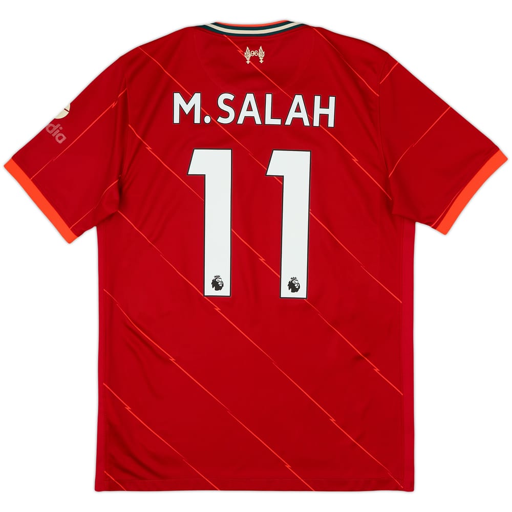 2021-22 Liverpool Home Shirt M.Salah #11 - 5/10 - (M)