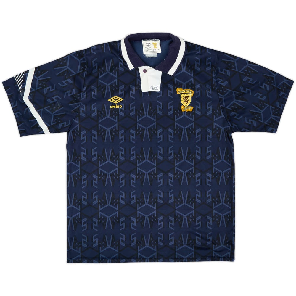 1991-94 Scotland Home Shirt - 8/10 - (L)