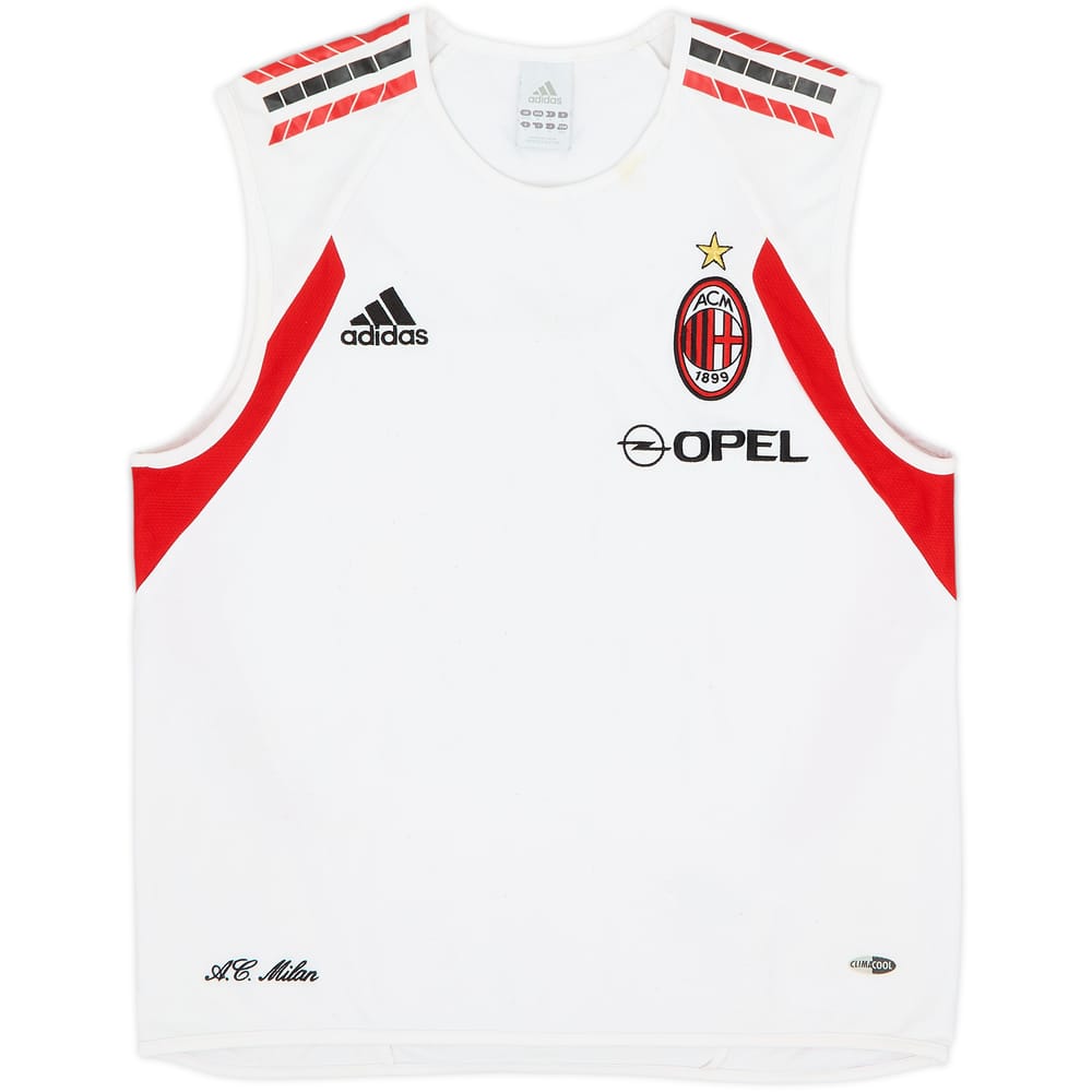 2005-06 AC Milan adidas Training Vest - 8/10 - (M/L)