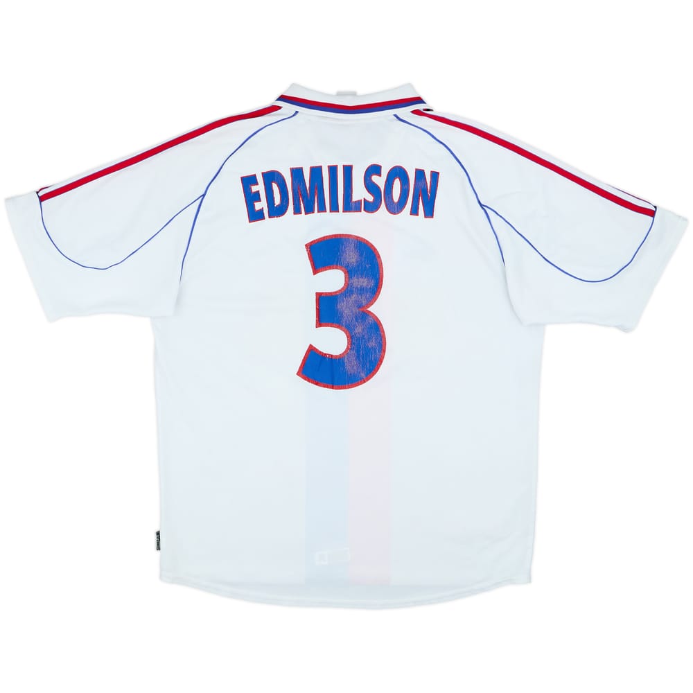 2000-01 Lyon Home Shirt Edmilson #3 - 5/10 - (L)