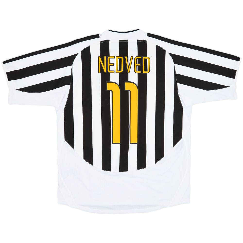 2003-04 Juventus Local Camiseta Nedved #11 - 8/10 - (XL)