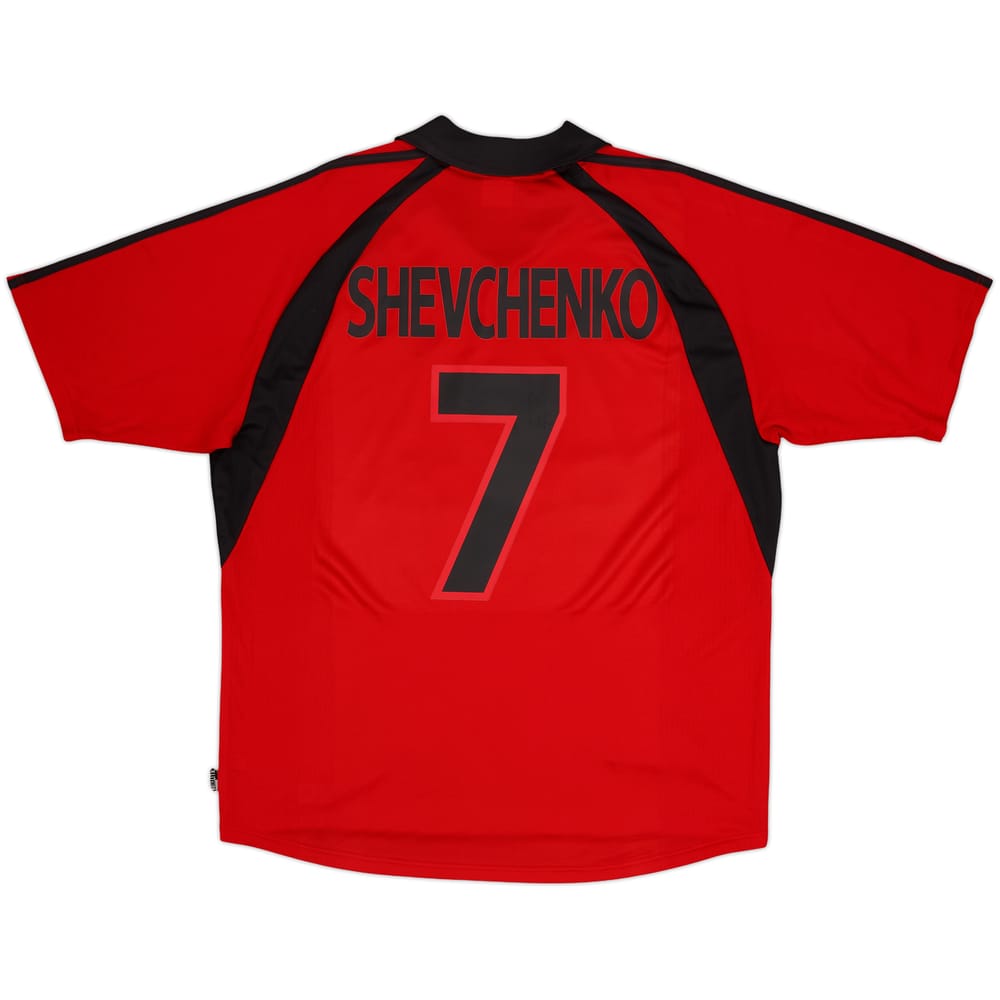 2001-02 AC Milan Third Shirt Shevchenko #7 - 9/10 - (XL)