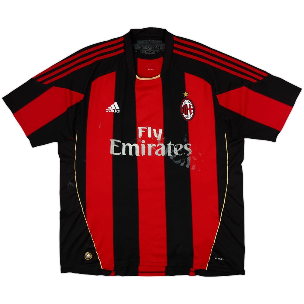 2010-11 AC Milan Home Shirt - 4/10 - (XL)