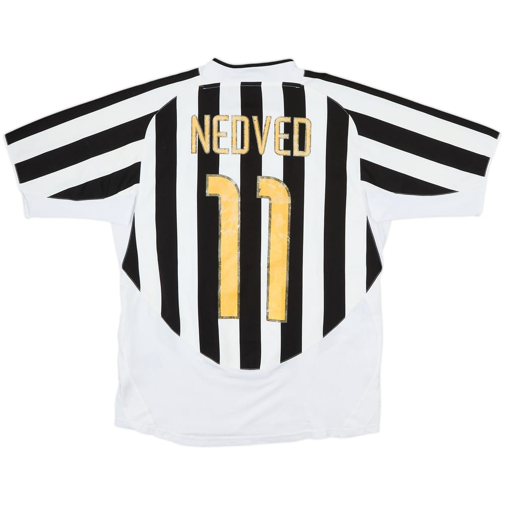 2003-04 Juventus Home Shirt Nedved #11 - 5/10 - (M)