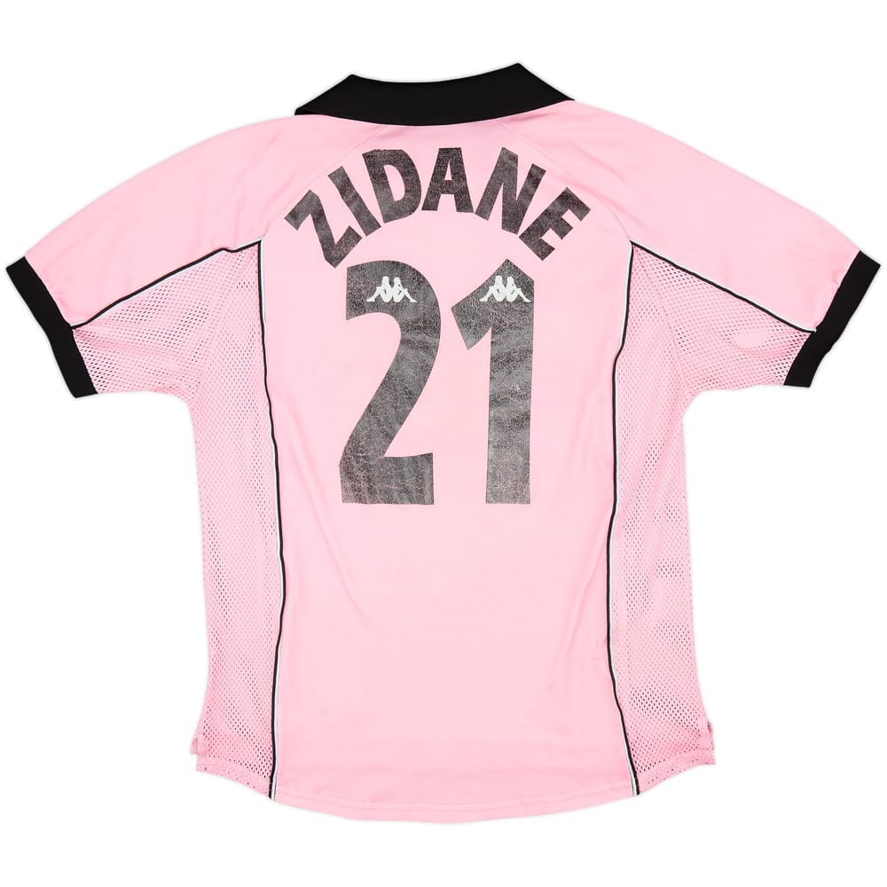 1997-98 Juventus Centenary Away Shirt Zidane #21 - 6/10 - (M)