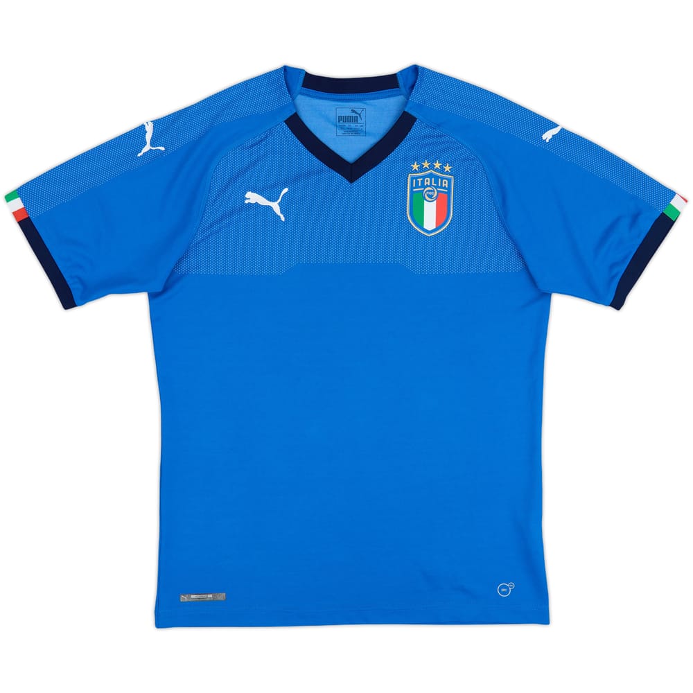 2018-19 Italy Home Shirt - 10/10 - (M)