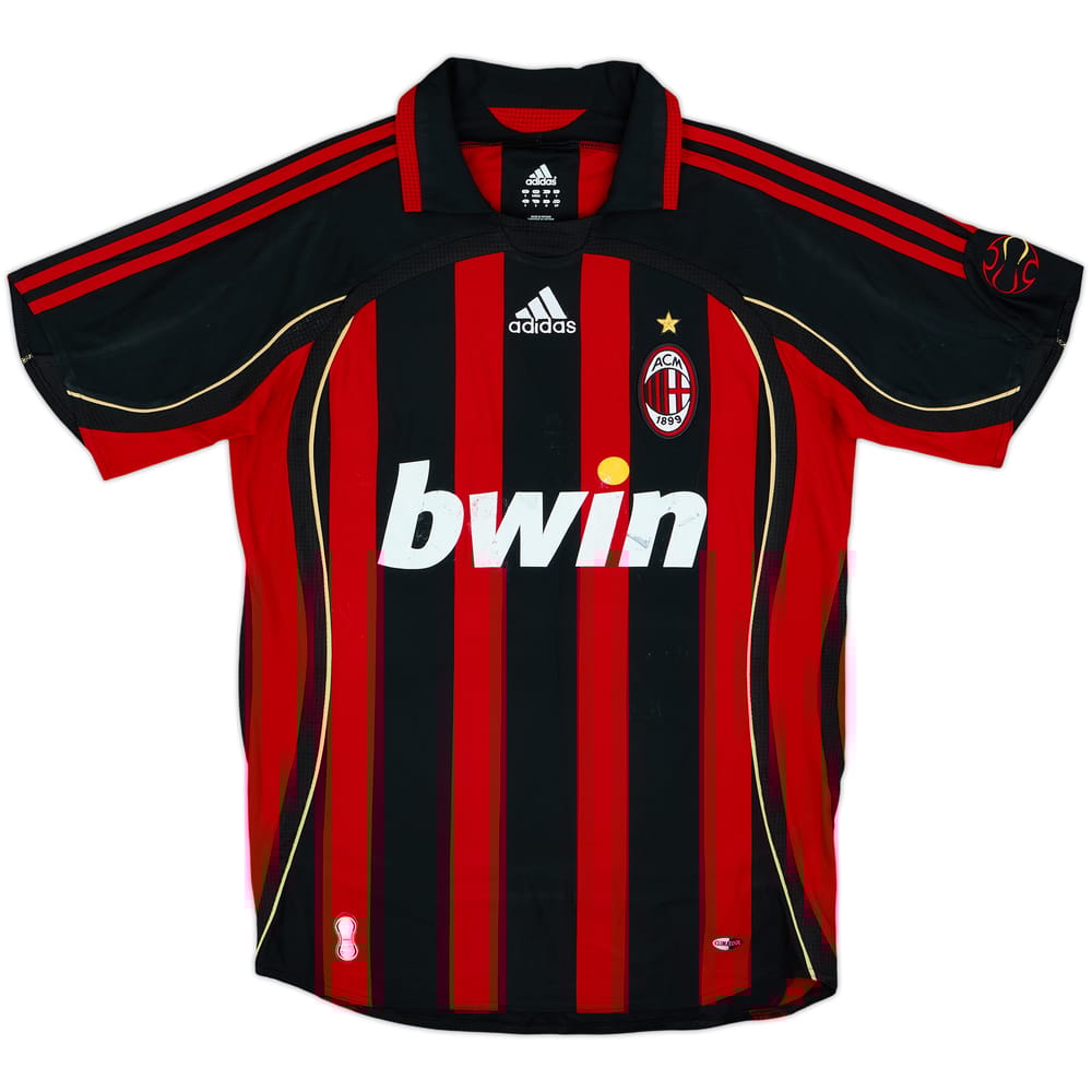 2006-07 AC Milan Home Shirt - 5/10 - (S)