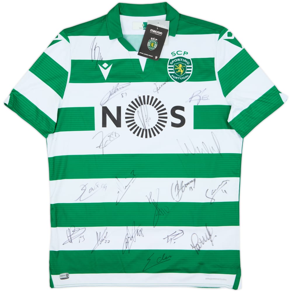 Camiseta de local firmada del Sporting CP 2019-20 (L)
