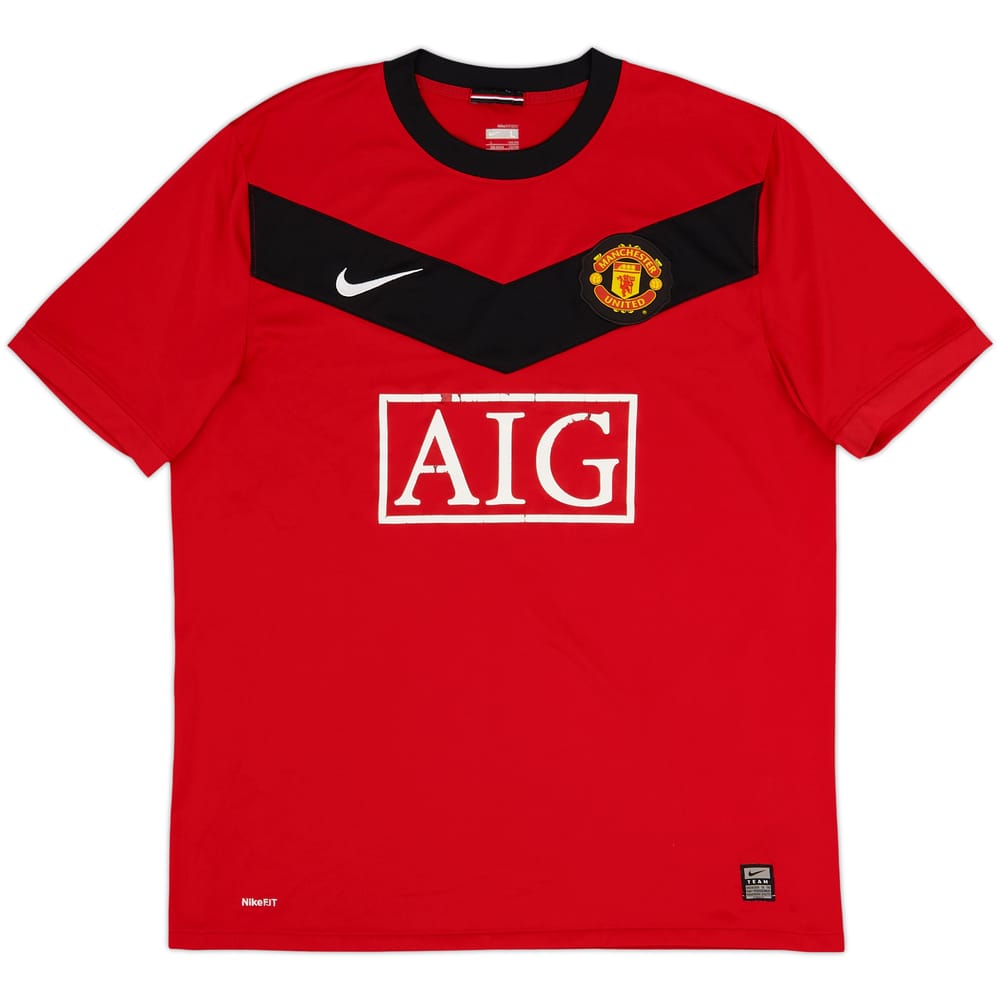2009-10 Manchester United Home Shirt - 5/10 - (L)