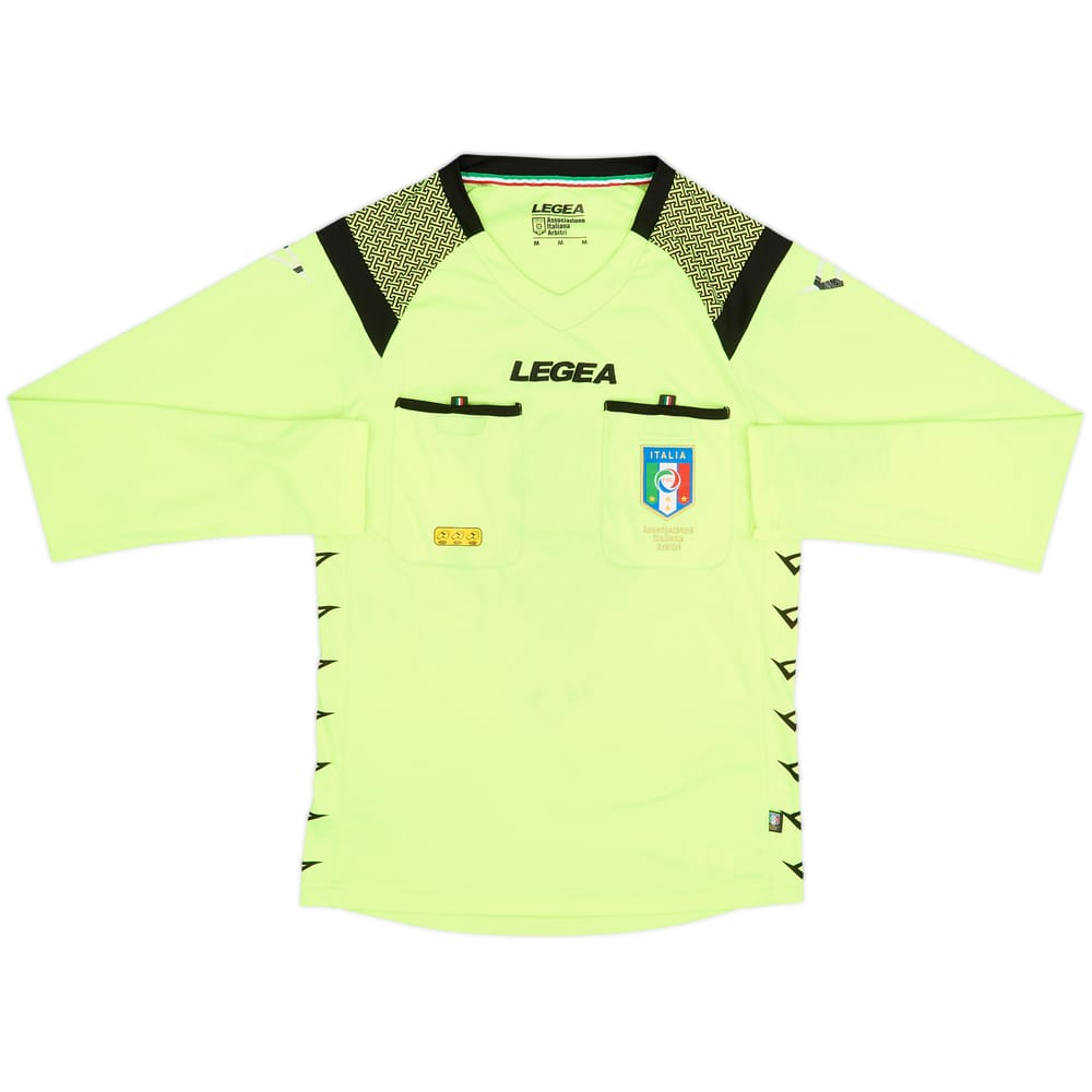 Camiseta Legea de árbitro de manga larga de Italia 2019-20 - 4/10 - (M)