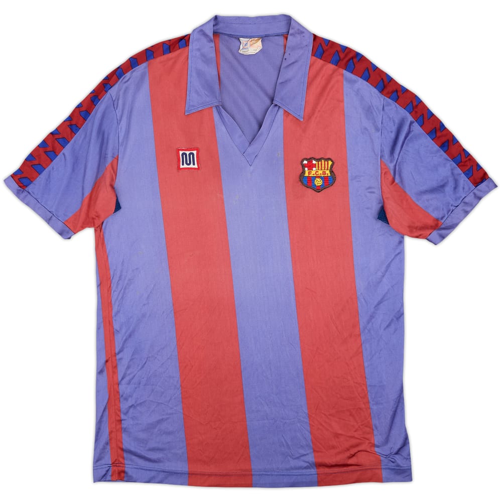 1984-89 Barcelona Home Shirt - 4/10 - (XL)