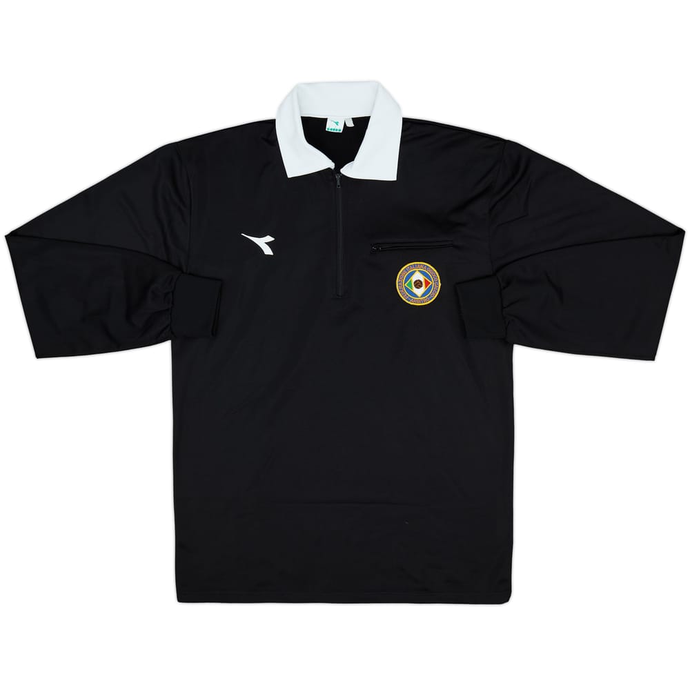 1990s Italy FIGC Diadora Referee L/S Shirt - 8/10 - (L)