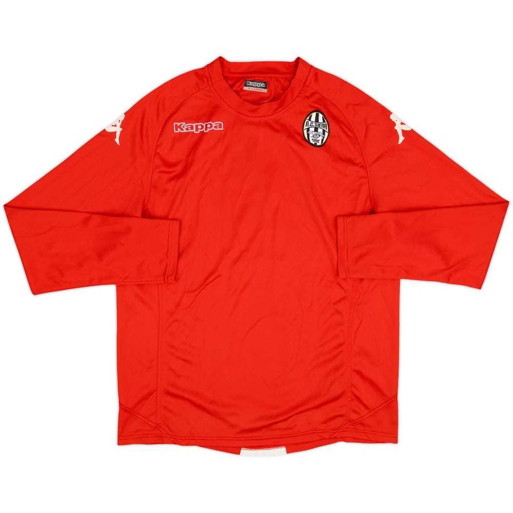 2013-14 Siena Kappa Camiseta de entrenamiento de manga larga - 9/10 - (XL)