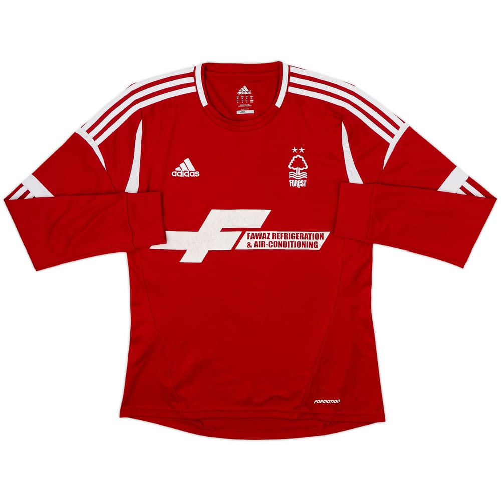 2013-14 Nottingham Forest Home L/S Shirt - 5/10 - (M)