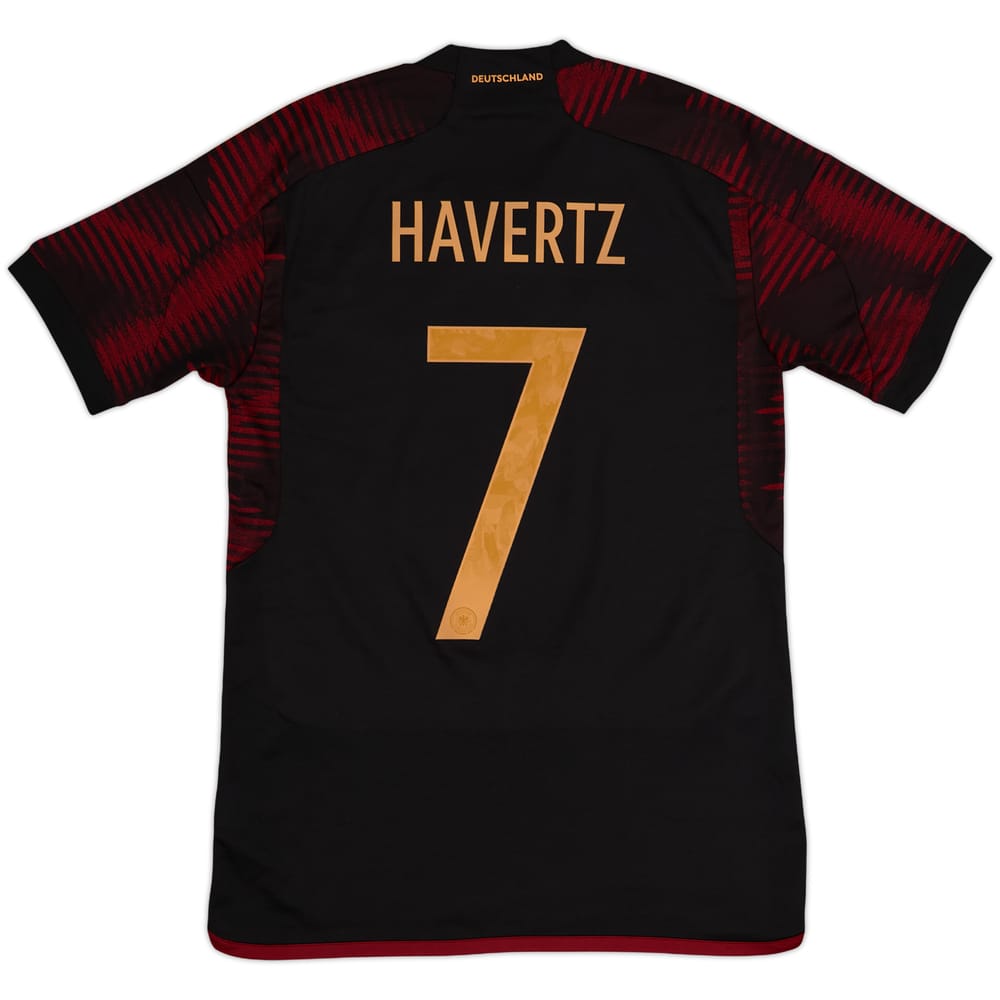 2022-23 Germany Away Shirt Havertz #7 - 9/10 - (S)