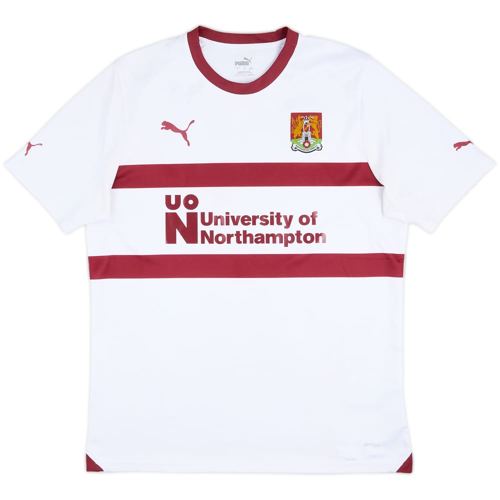 2023-24 Northampton Away Shirt - 10/10 - (L)