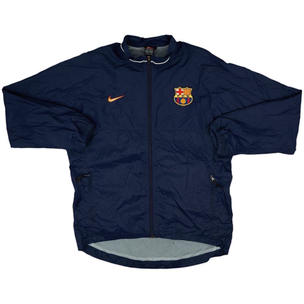 1999-00 Barcelona Nike Hooded Rain Jacket - 6/10 - (M)