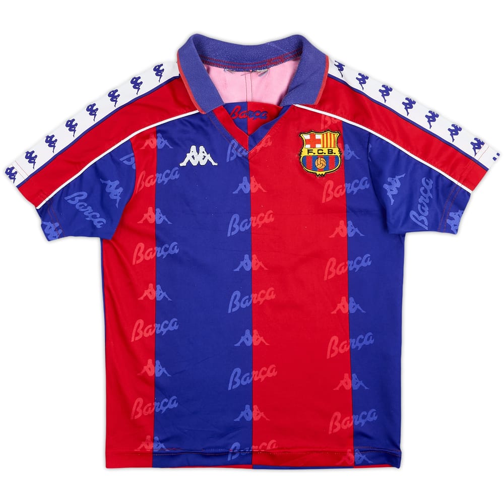 1992-95 Barcelona Home Shirt - 8/10 - (S.Boys)