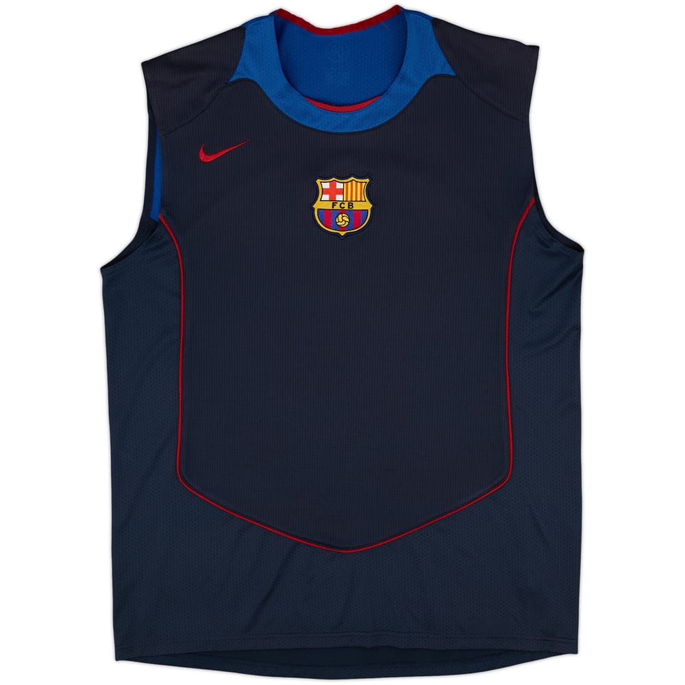 2005-06 Barcelona Nike Training Vest - 8/10 - (L)