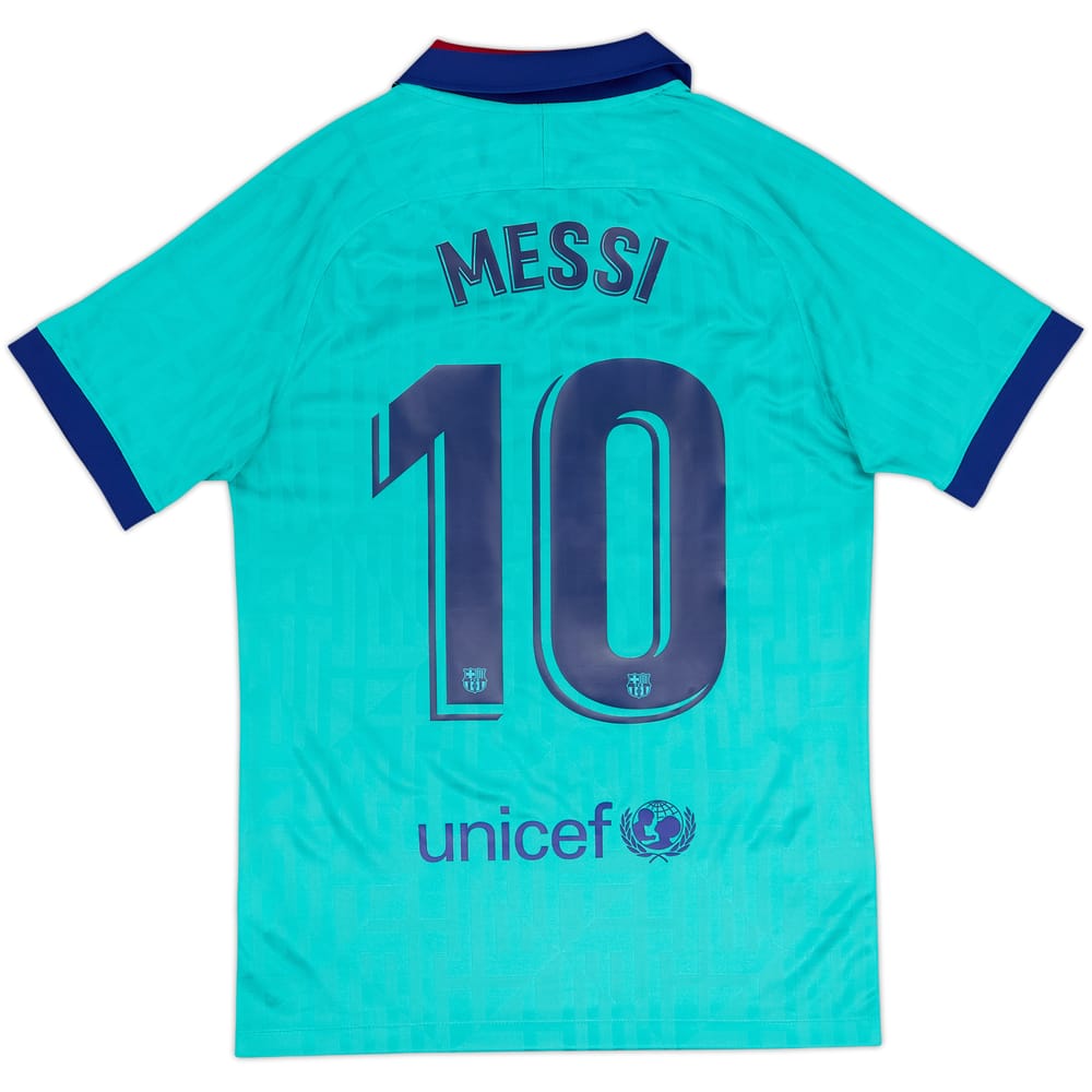 2019-20 Barcelona Third CL Shirt Messi #10 - 8/10 - (S)