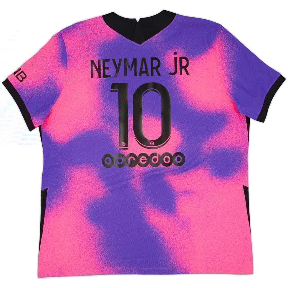 2020-21 Paris Saint-Germain Authentic Fourth Shirt Neymar Jr #10 - 10/10 - (XXL)