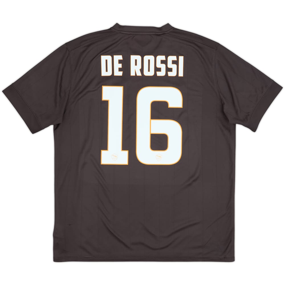 2014-15 Roma Third Shirt De Rossi #16 - 9/10 - (XL)