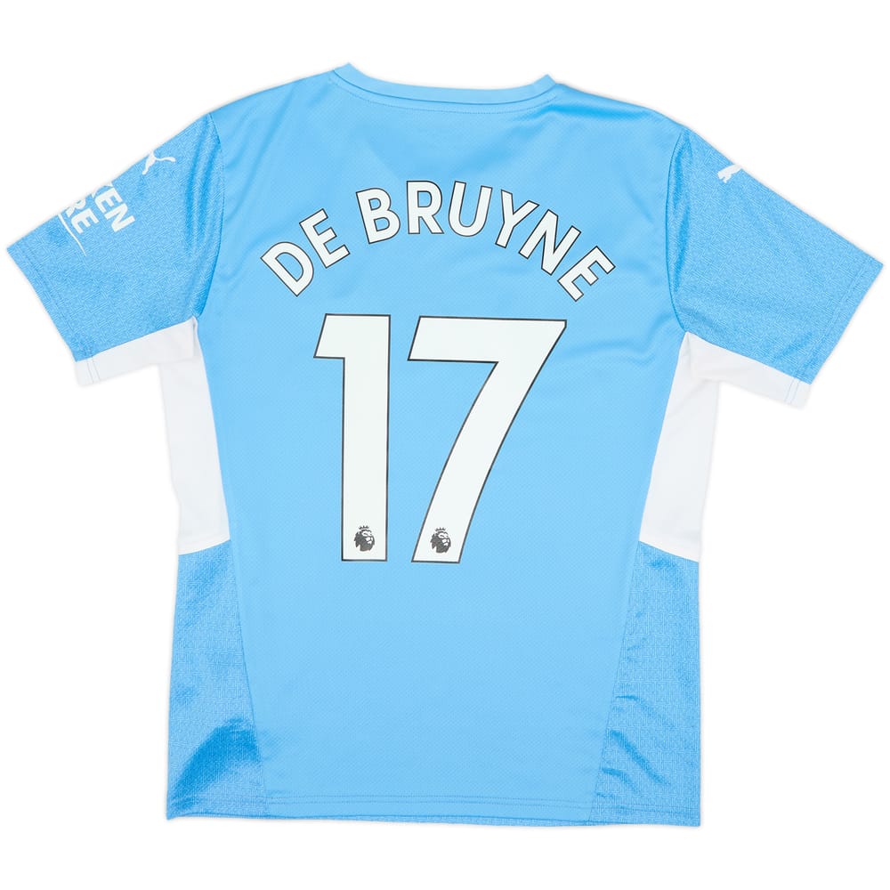2021-22 Manchester City Camiseta Local De Bruyne #17 - 9/10 - (M)