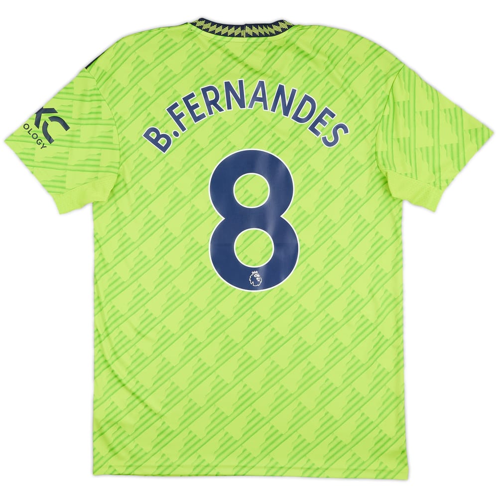 2022-23 Manchester United Third Shirt B.Fernandes #8 - 10/10 - (M)