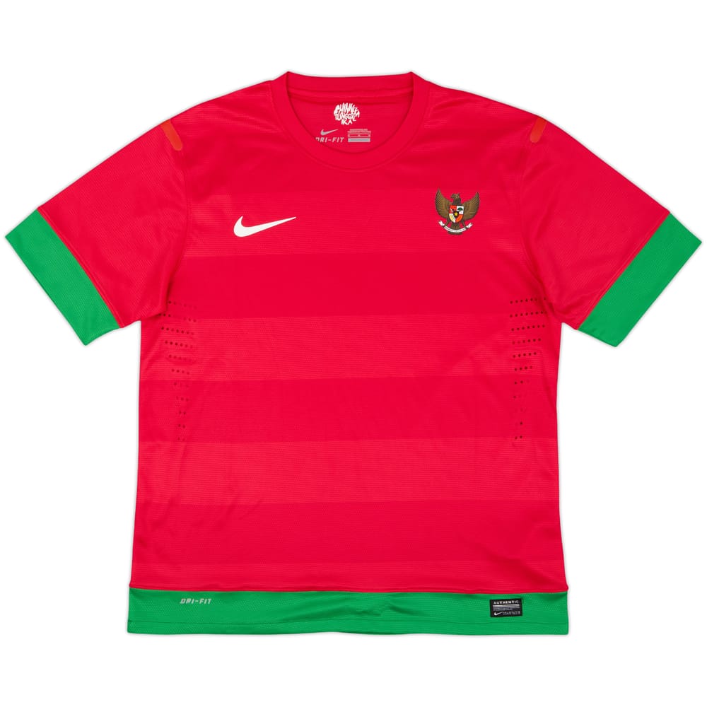 2012-14 Indonesia Player Issue Home Shirt - 9/10 - (M)