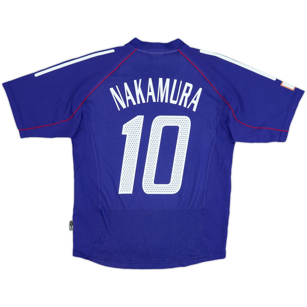 2002-04 Japan Home Shirt Nakamura #10 - 8/10 - (M)