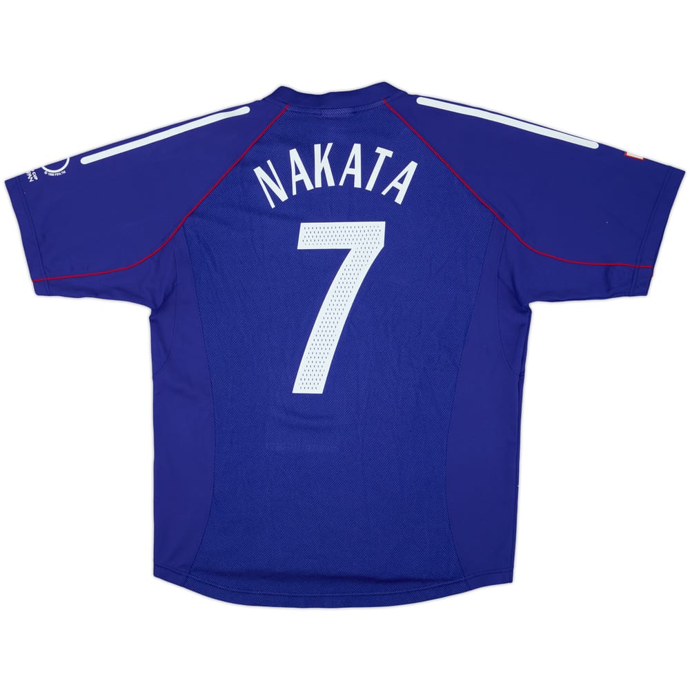 2002-04 Japan Home Shirt Nakata #7 - 6/10 - (M)