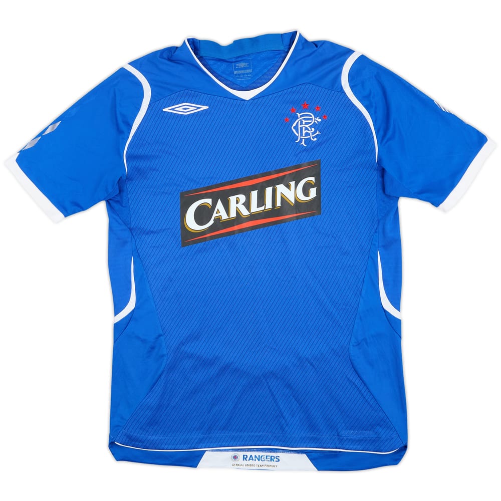 2008-09 Rangers Home Shirt - 6/10 - (M)