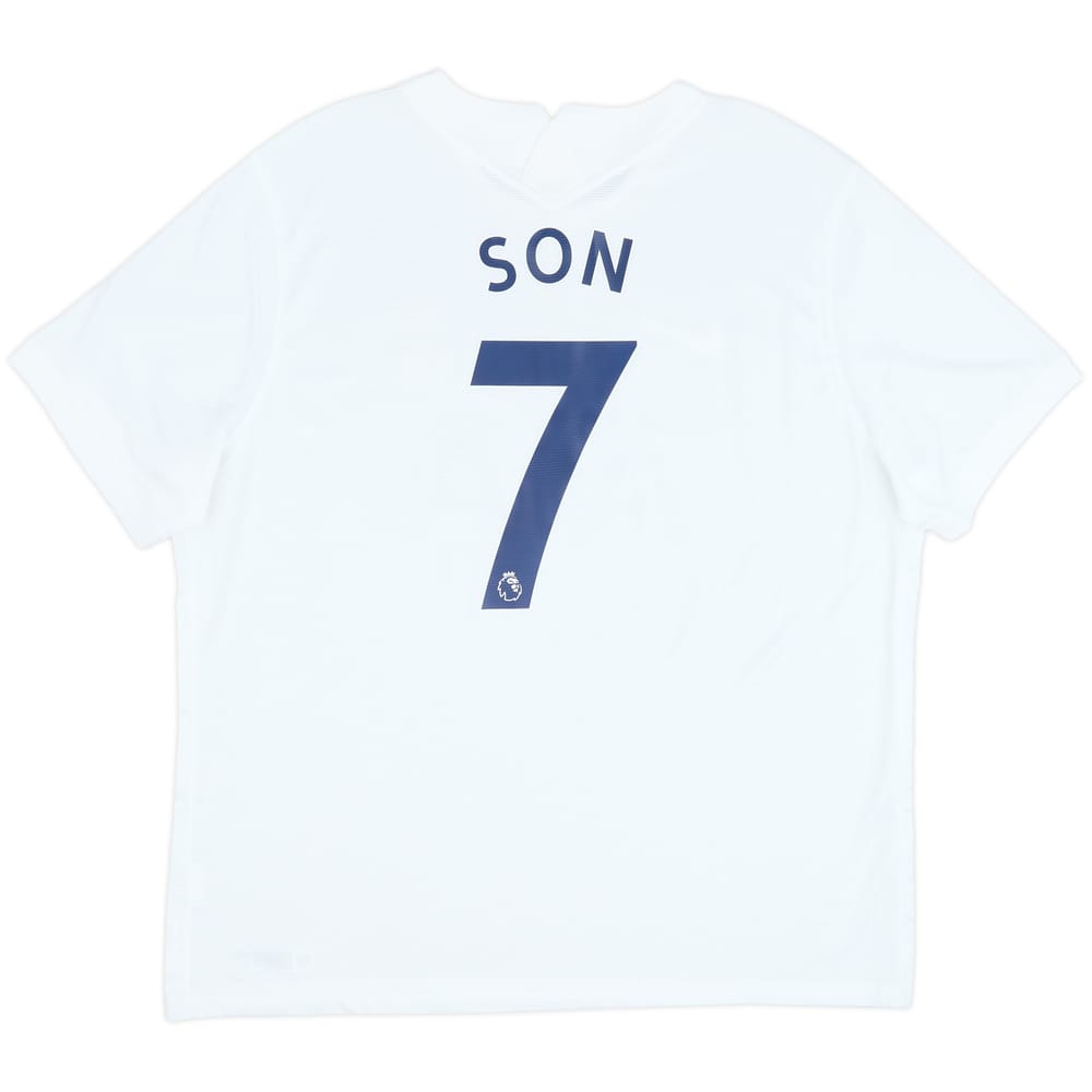 2021-22 Tottenham Home Shirt Son #7 - 9/10 - (XXL)