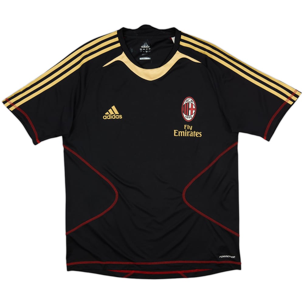 2010-11 AC Milan adidas Formotion Training Shirt - 9/10 - (L)
