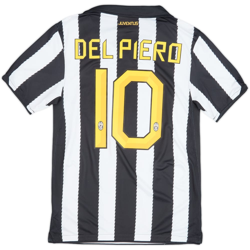 2010-11 Juventus Home Shirt Del Piero #10 - 6/10 - (S)