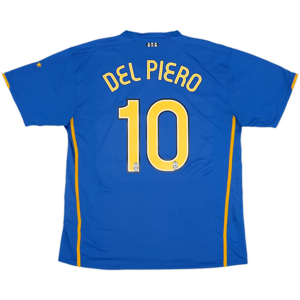 Camiseta de visitante de la Juventus 2007-08 Del Piero #10 - 7/10 - (XXL)