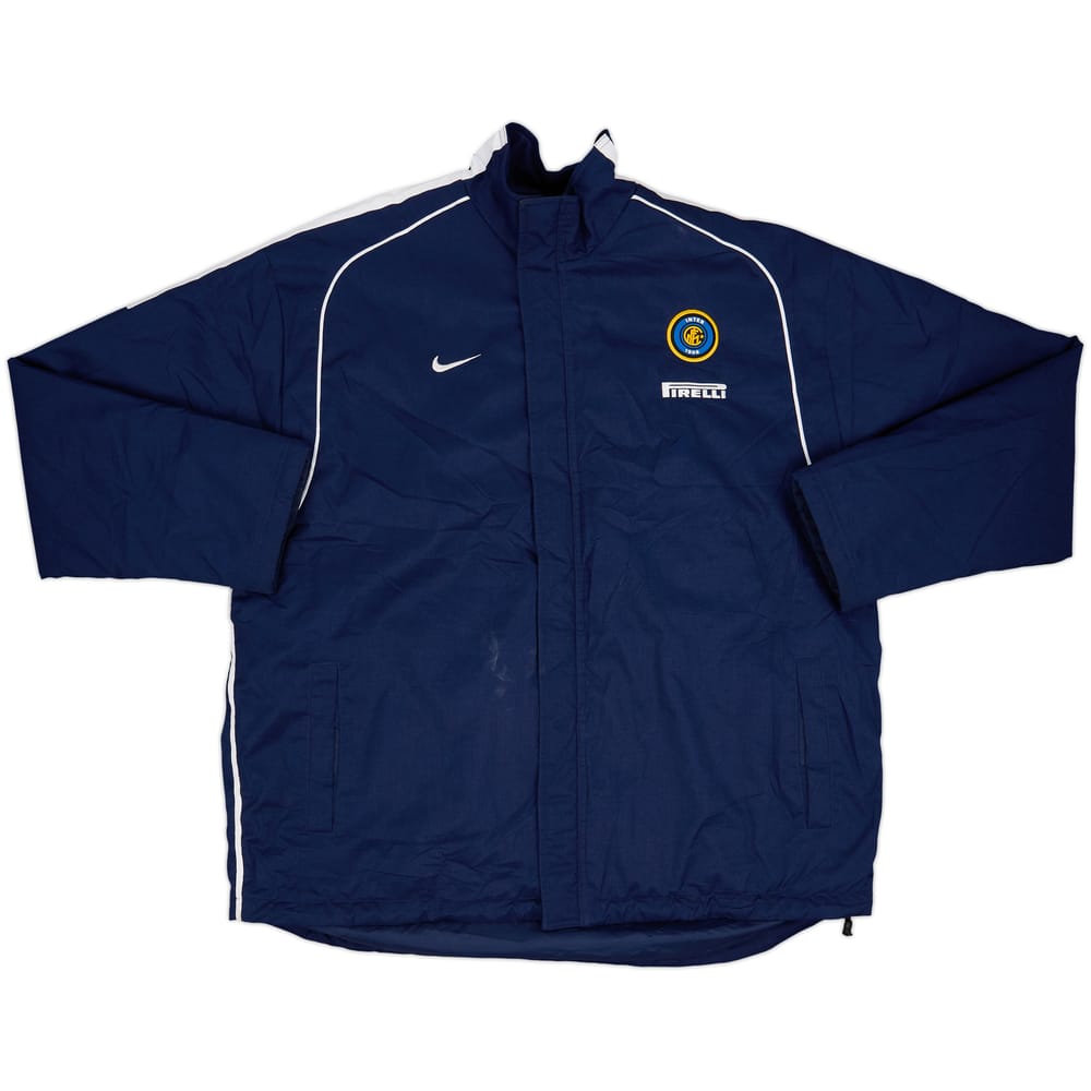Abrigo acolchado de banquillo Nike del Inter Milan 2002-03 - 7/10 - (XL)