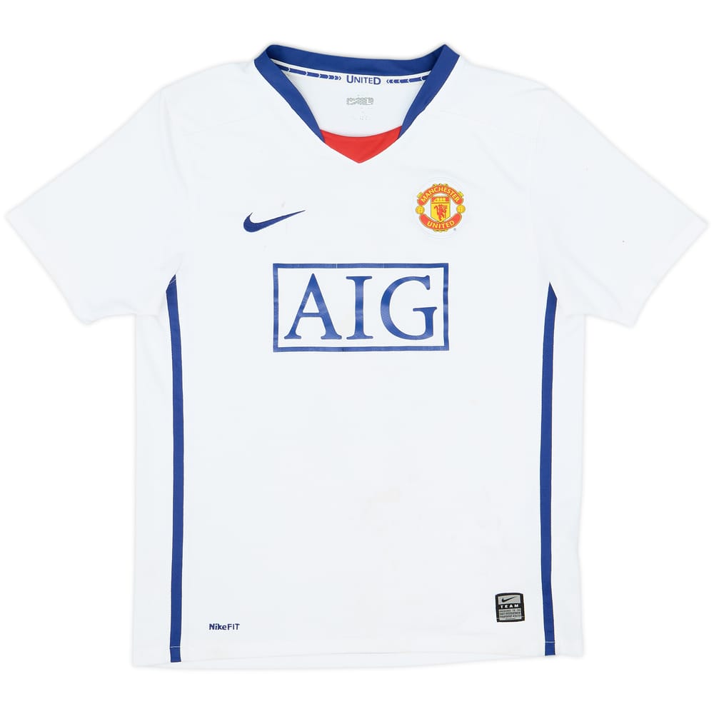 2008-10 Manchester United Away Shirt - 5/10 - (L.Boys)