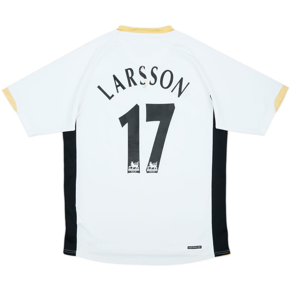2006-08 Manchester United Away Shirt Larsson #17 - 5/10 - (M)