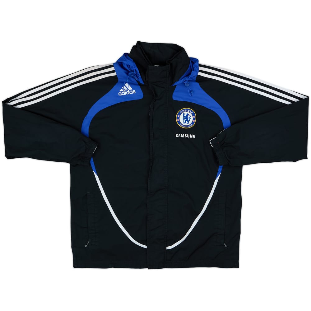 2008-09 Chelsea adidas Hooded Rain Jacket - 6/10 - (S)