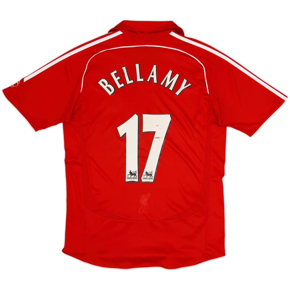 2006-08 Liverpool Home Shirt Bellamy #17 - 5/10 - (M)